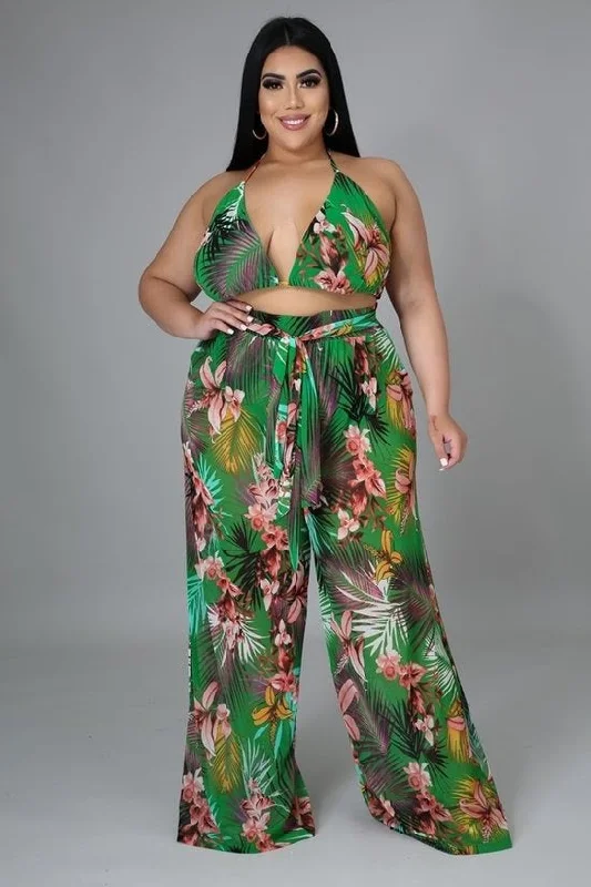 Green Bahama Beach Swimset