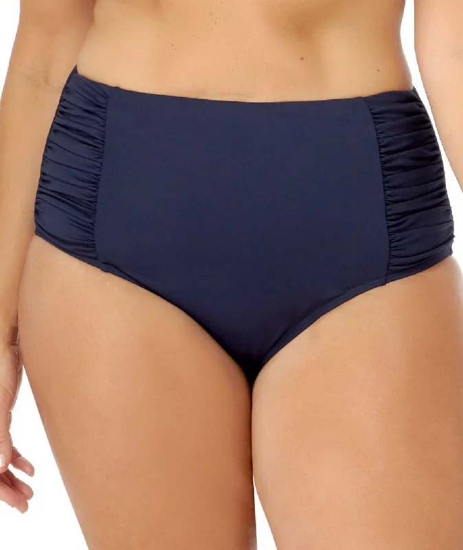 Artesands Plains High Waist Brief - Navy