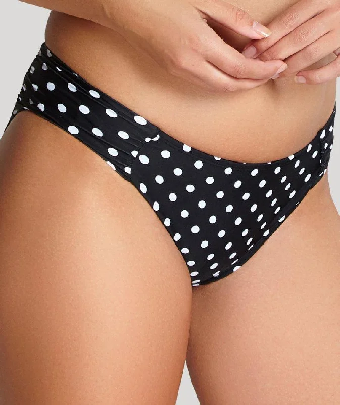 Panache Swimwear Anya Spot Pant - Black White