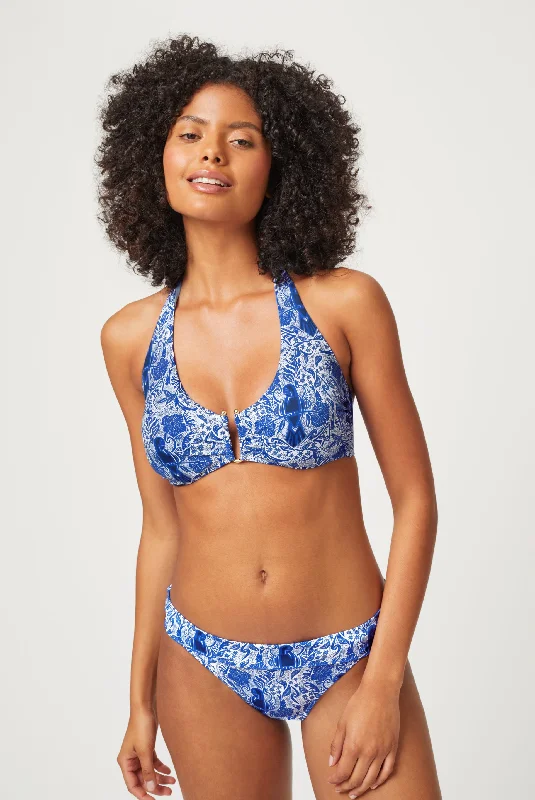 Lake Como U-Bar Halterneck Top