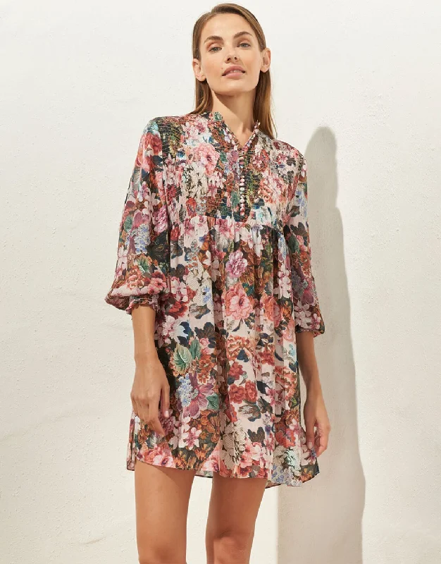Opulence Tunic - Black Bloom