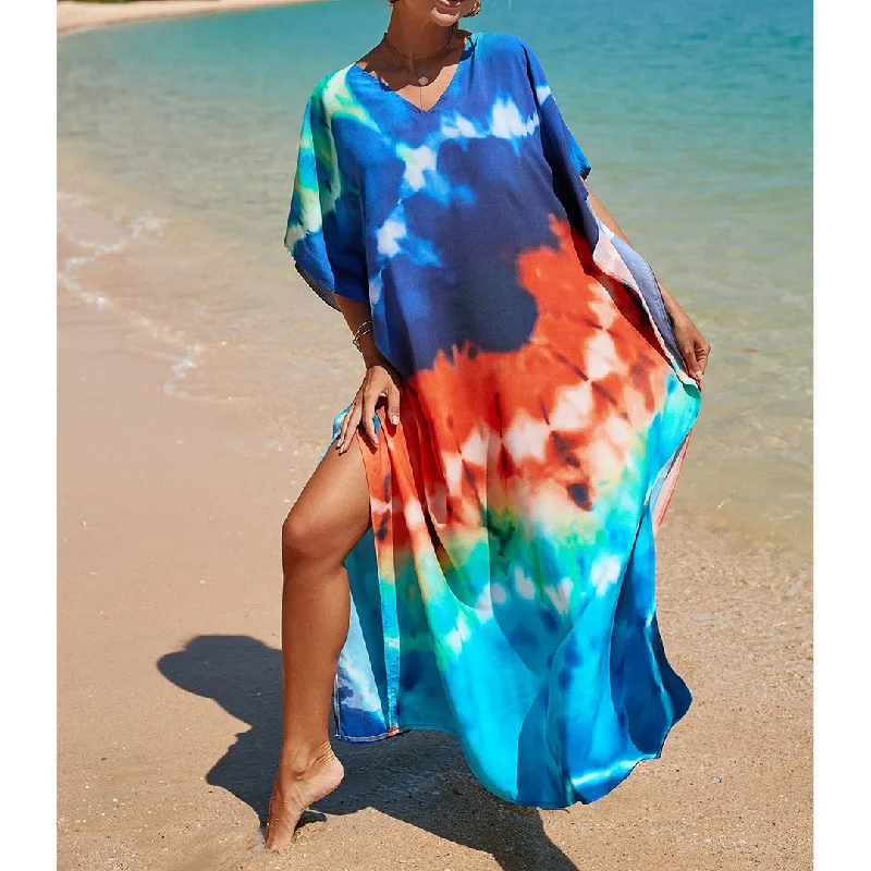 Blue Orange TieDye