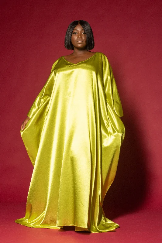 (Sample) JIBRI Chartreuse Kaftan